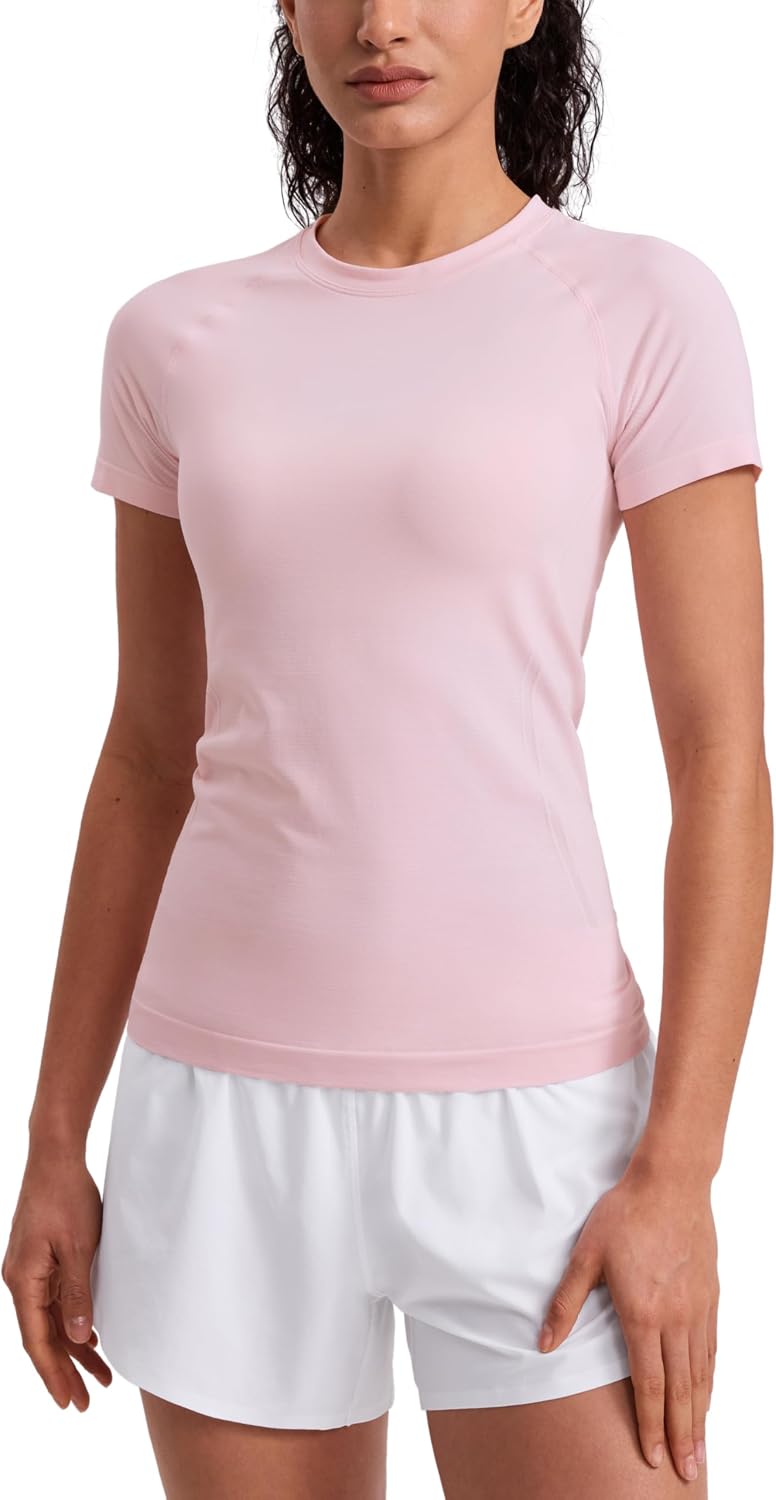 CRZ YOGA Seamless T-Shirt Hip Length