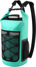 Dry Bag, 25L Roll Top Waterproof Backpack for Kayaking, Boating, Lake Blue