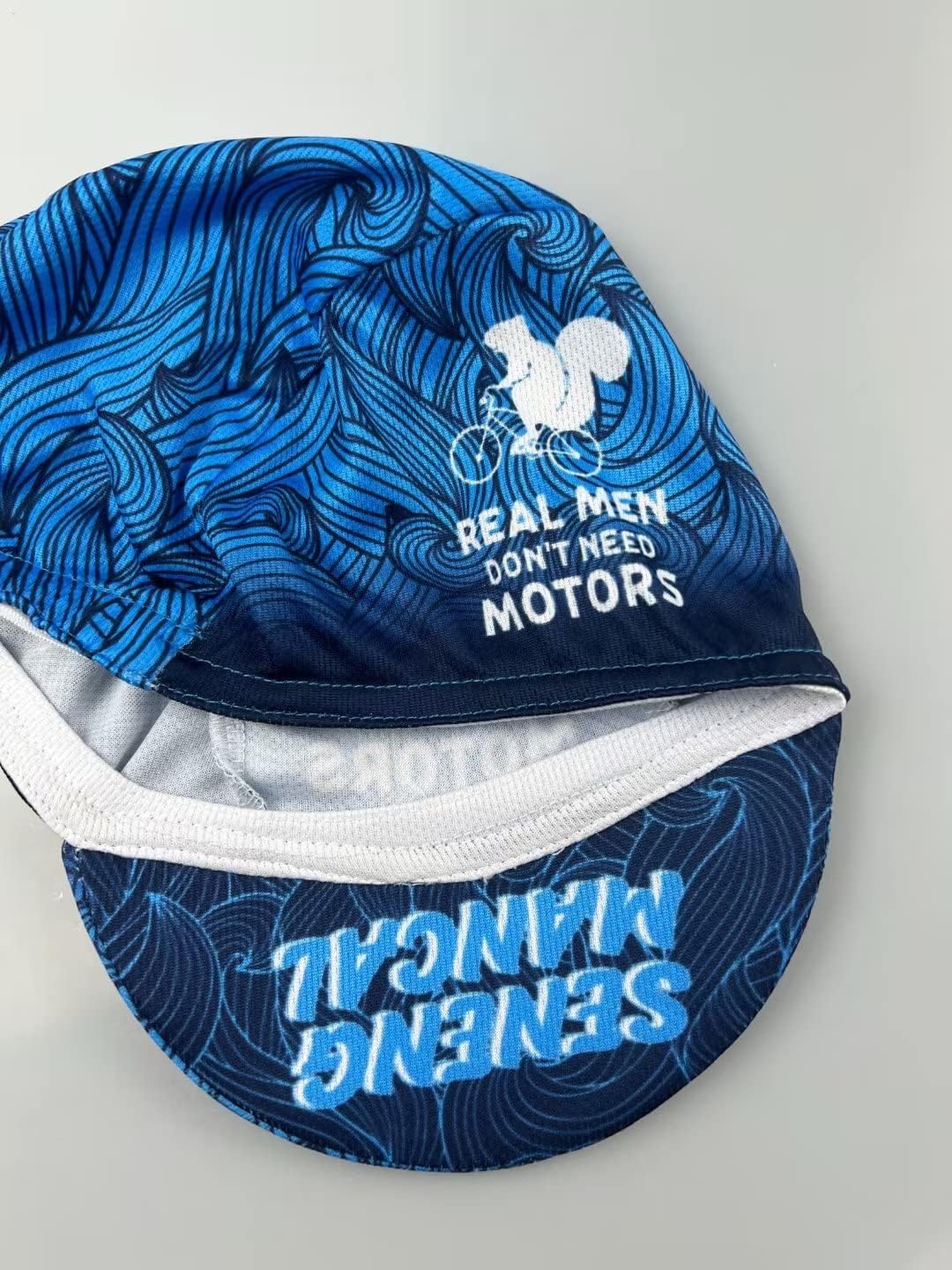 Man's Cycling Cap - Polyester Road Cycling Hat-Under Helmet - Cycling Helmet Liner Breathable&Sweat Uptake