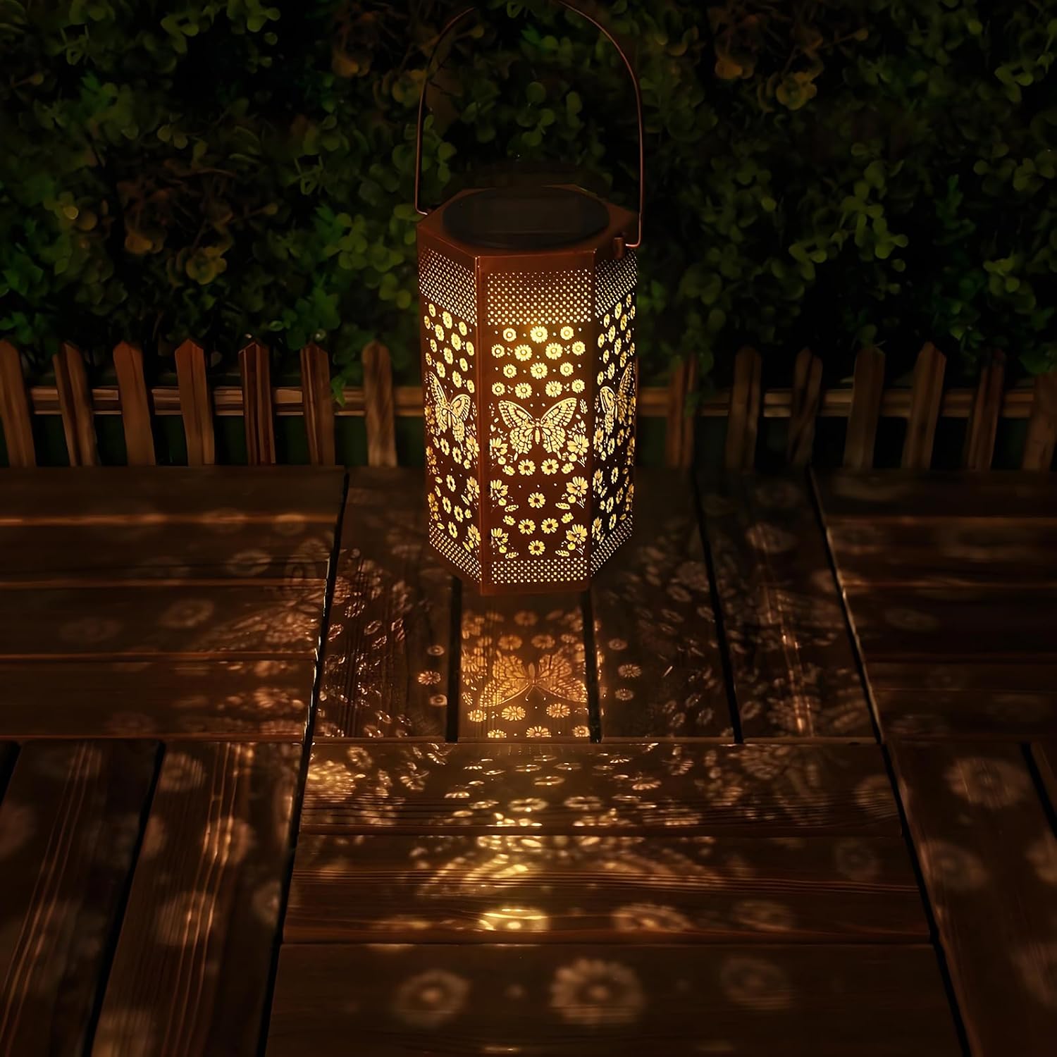 Birthday Gifts for Women Butterfly Solar Lantern Outdoor Waterproof