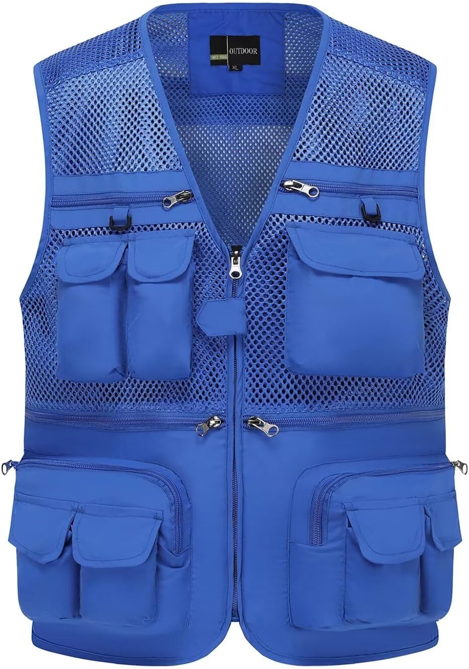 Spanye Mens Fishing Hunting Vest Outdoor Travel Utility Vest Tactical Work Jacket Multi Pocket