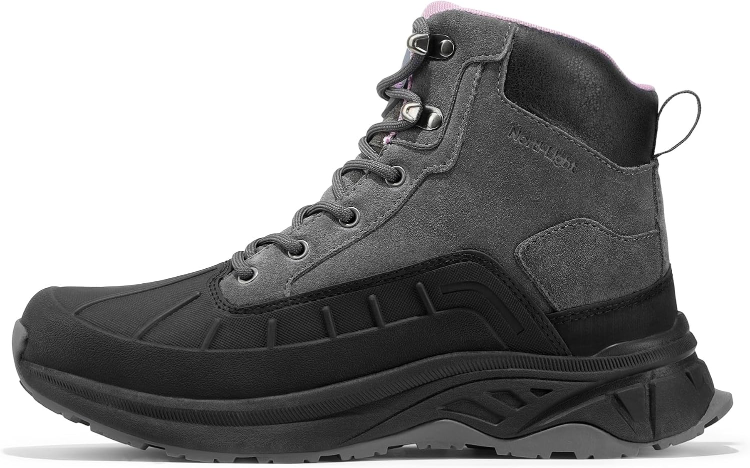 NORTIV 8 Women's Waterproof Hiking Boots Outdoor Trekking Camping Trail Hiking Boots
