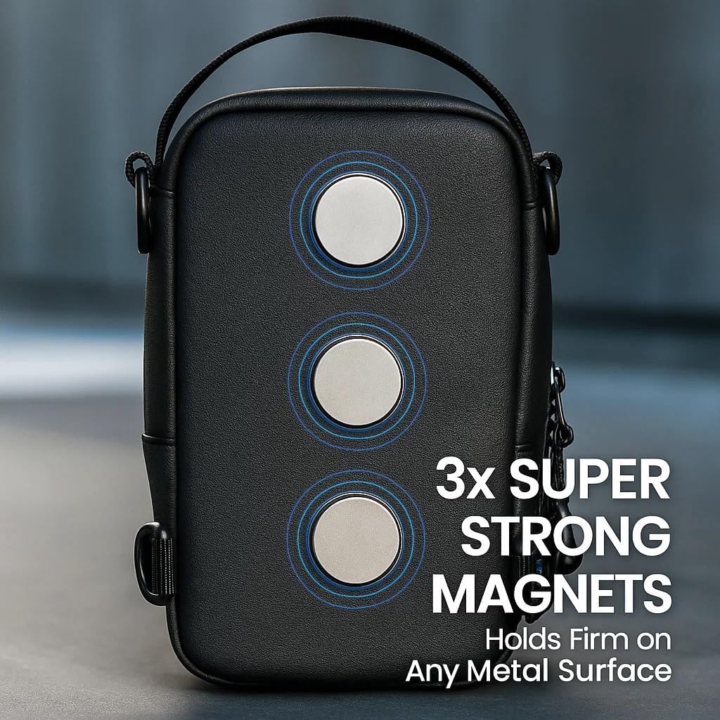 LEPHYON Magnetic Gym Bag Women, Small Gym Bag for women, Crossbody Mini Bags with Strong Magnets, USB Charging Port, Multi-Carry Design, Perfect for Workout, Best Gift for Fitness Lover
