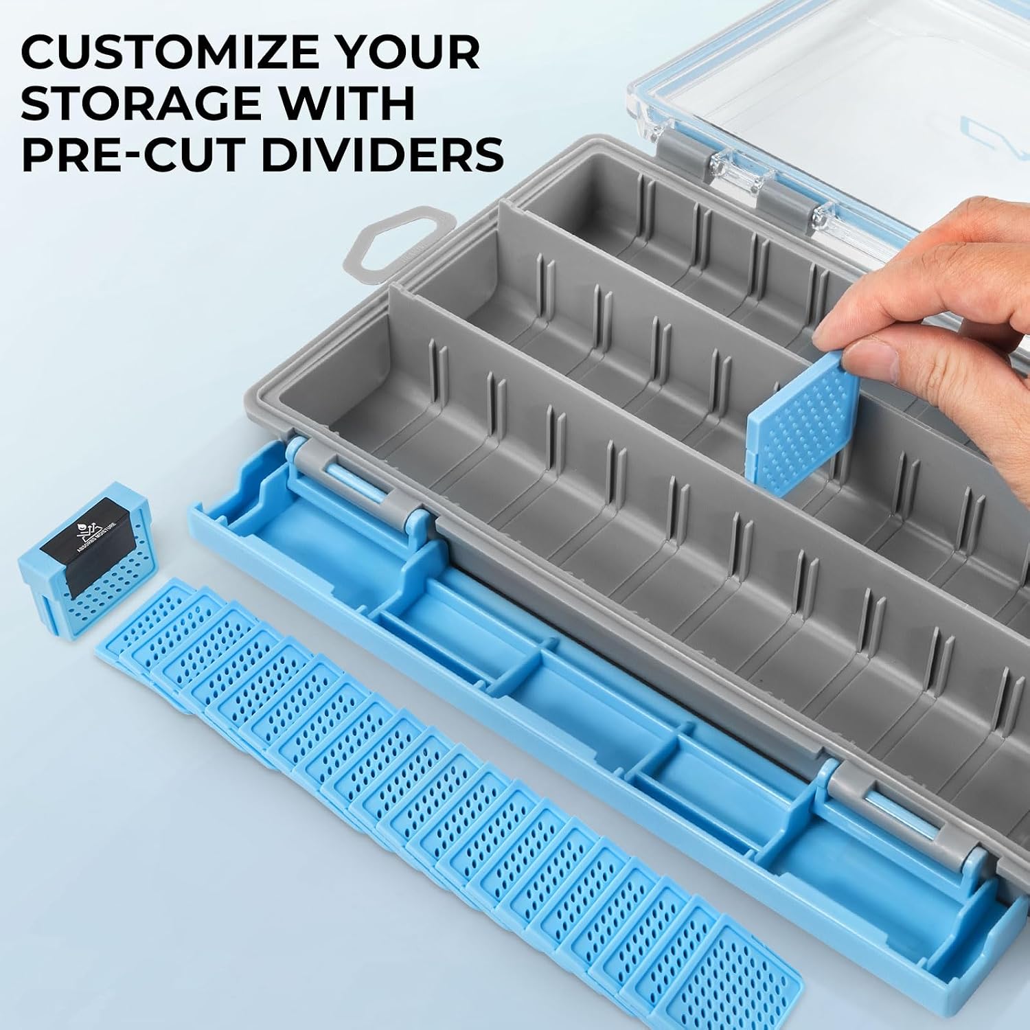 Calamus DryVault Waterproof Fishing Tackle Box, 3600 1 Pack