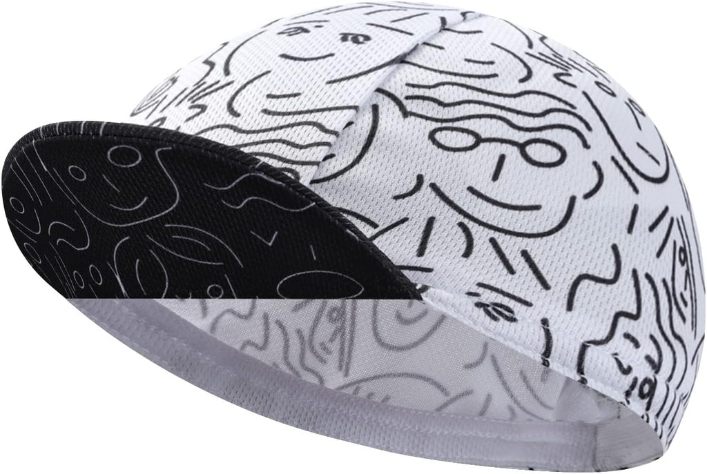 Canadian Flag Cycling Cap - Polyester Cycling Hat-Under Helmet - Cycling Helmet Liner Breathable&Sweat Uptake