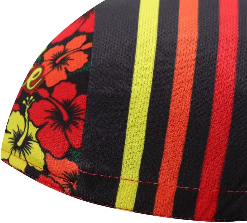 Man's Cycling Cap - Polyester Road Cycling Hat-Under Helmet - Cycling Helmet Liner Breathable&Sweat Uptake
