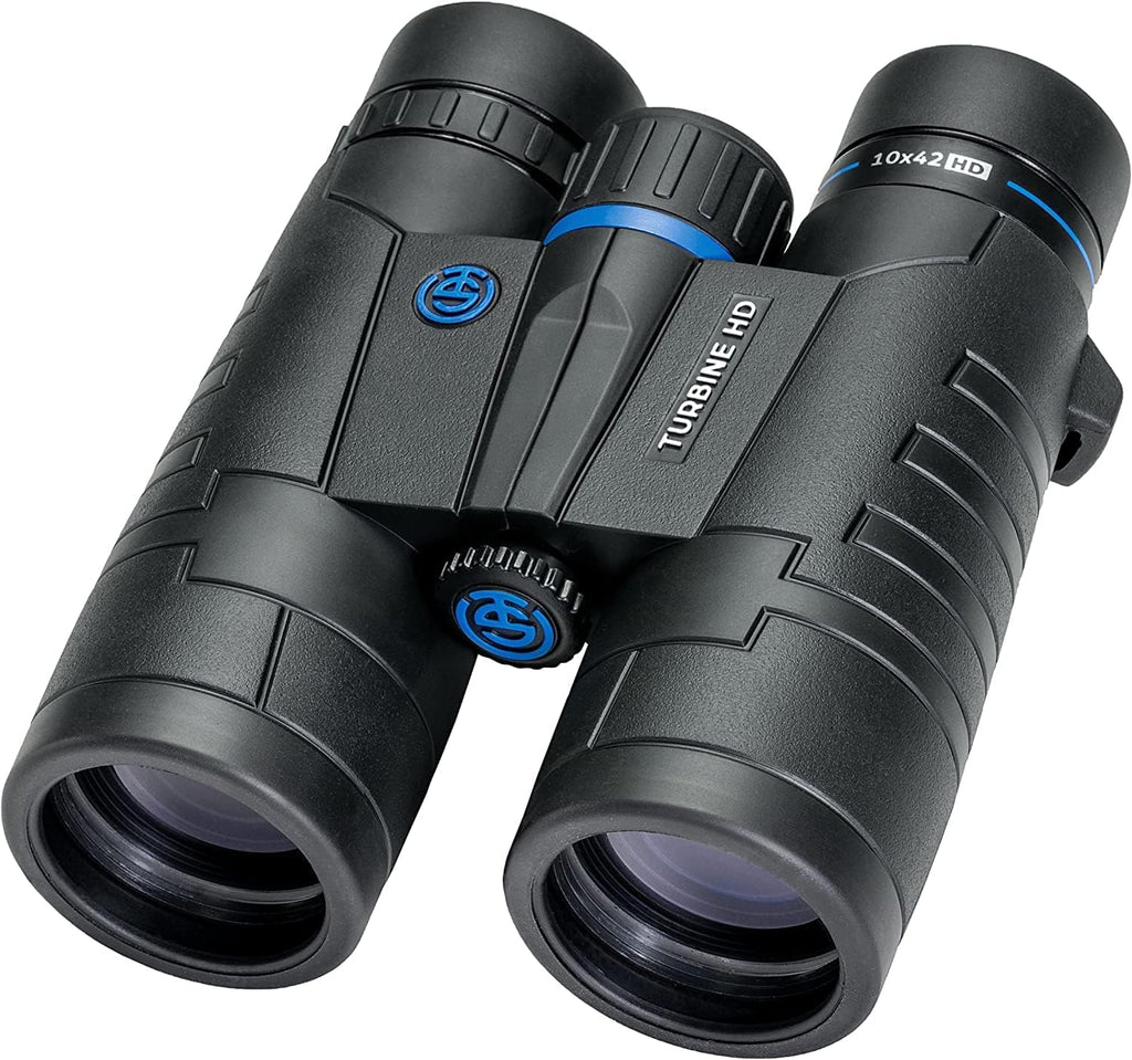 TSO Turbine HD 10x42 Roof Prism Binoculars for Adults, HD Glass with Multi-Coated Optics, 15.5mm Long Eye Relief, Rainproof Binoculars for Bird Watching, Hunting, Hiking, Travel & Wildlife Viewing