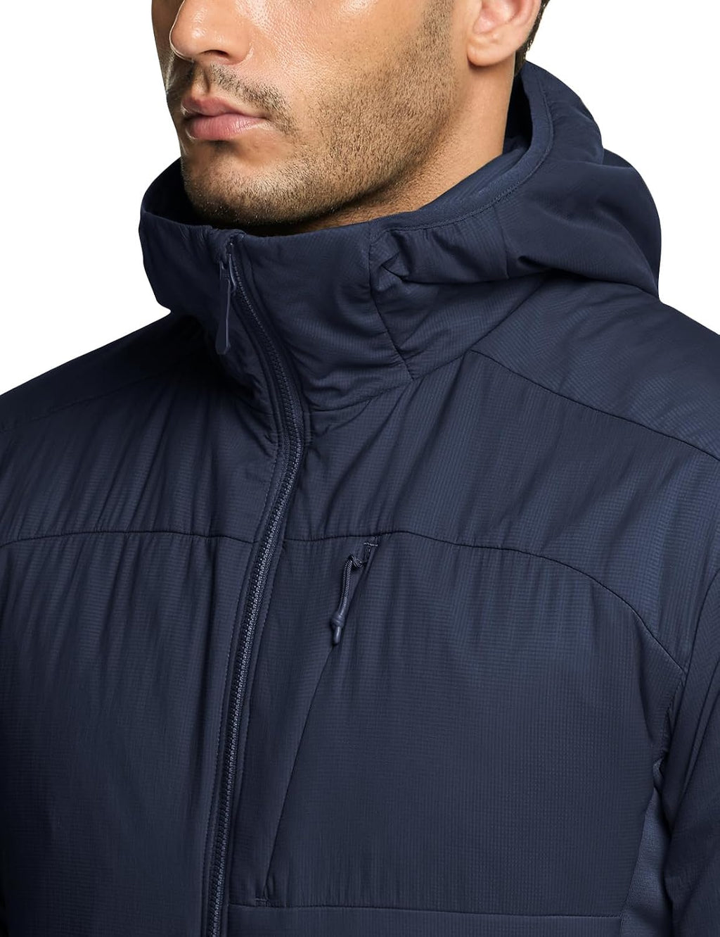 CQR Men's Lightweight Warm Insulated Jacket, Windproof Water Resistant Winter Active Coat for Hiking Work Outdoor Tactical