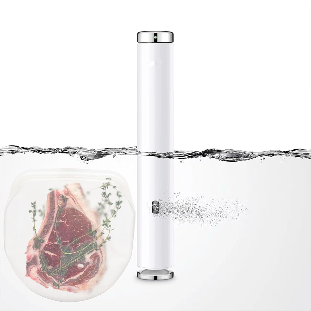 Elkanah Reusable Sous Vide Bags Platinum Silicone BPA-Free Set of 2