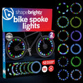 Brightz LED Bike Spoke Pattern Light for Bike Wheels