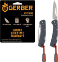 Gerber Gear LST Mini - Lightweight Folding Pocket Knife for Hiking, Camping - EDC Tool - Durable Stainless Steel Blade - Blue