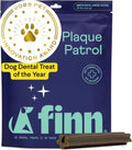 Finn Plaque Patrol Dental Chews - Fights Tartar & Bad Breath - Dogs 25+ lbs