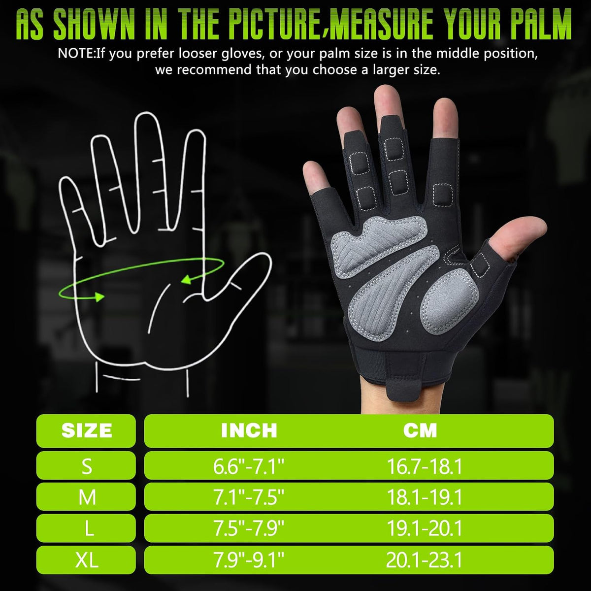 Seektop Padded Workout Gloves for Men & Women: Excellent Grip Gym Gloves