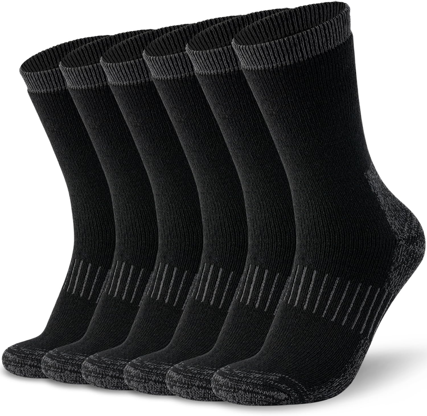 Time May Tell Merino Wool Hiking Boot Socks Cushioned Warm Outdoor Socks