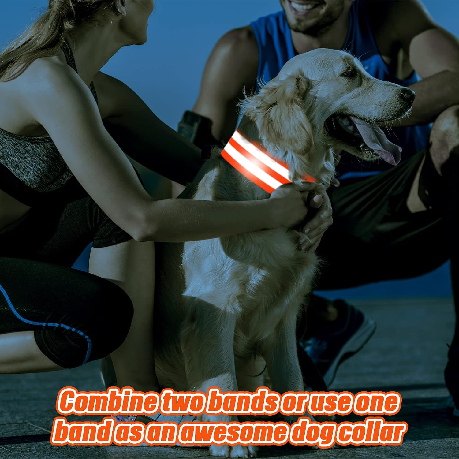 100 Pcs Reflective Arm Bands for Night Walking Reflector Bands Wrist Arm Ankle Leg High Visibility Reflective Gear Safety Reflector Tape Straps for Cycling and Running