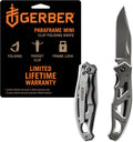 Gerber Gear Paraframe Mini Pocket Knife, 2.2" Fine Edge Small EDC Folding Knife with Safety Lock for Everyday Carry, Gifts for Men, Stainless Steel