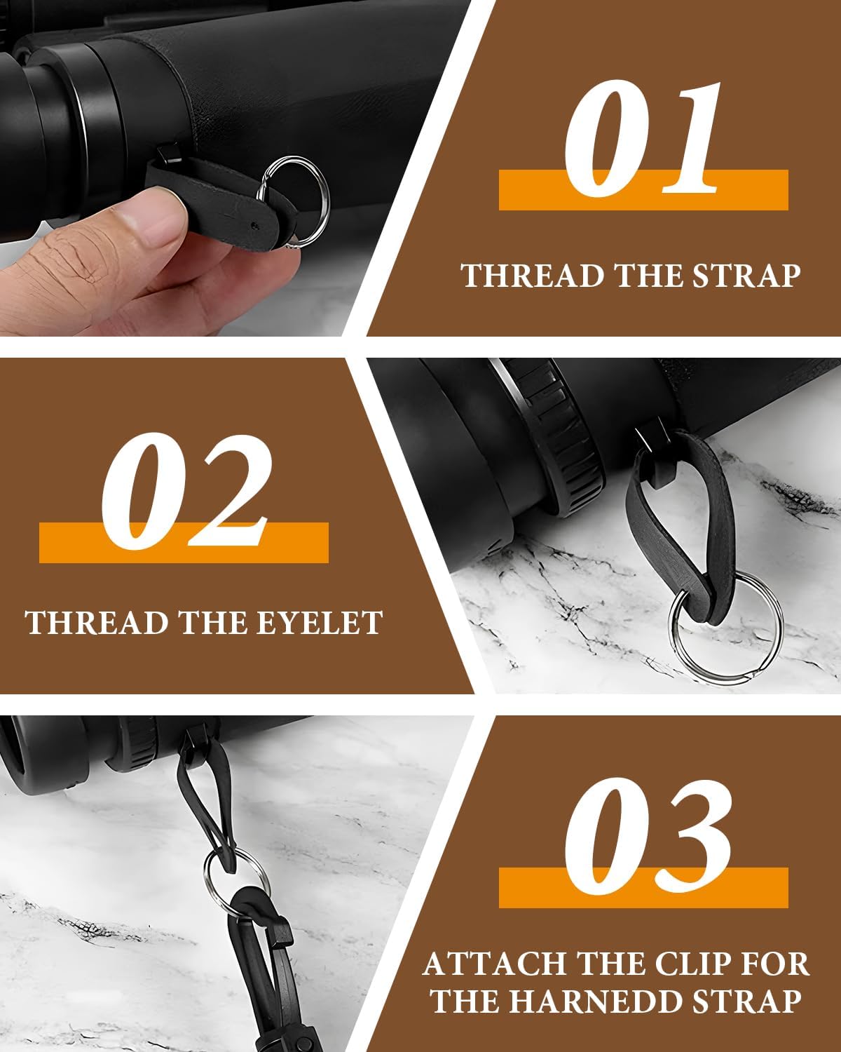 Binocular Harness Strap for Hunting, X-shaped Decompression Binocular Straps for Birding, Binocular Straps Harness, Suitable for Outdoor Camping, Hiking, Outdoor Survival, Search and Rescue Activities