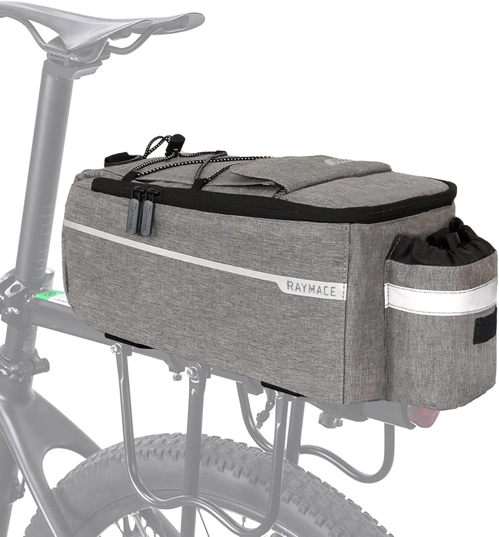 RAYMACE Bike Rear Rack Bag, Bike Trunk Cooler Bag