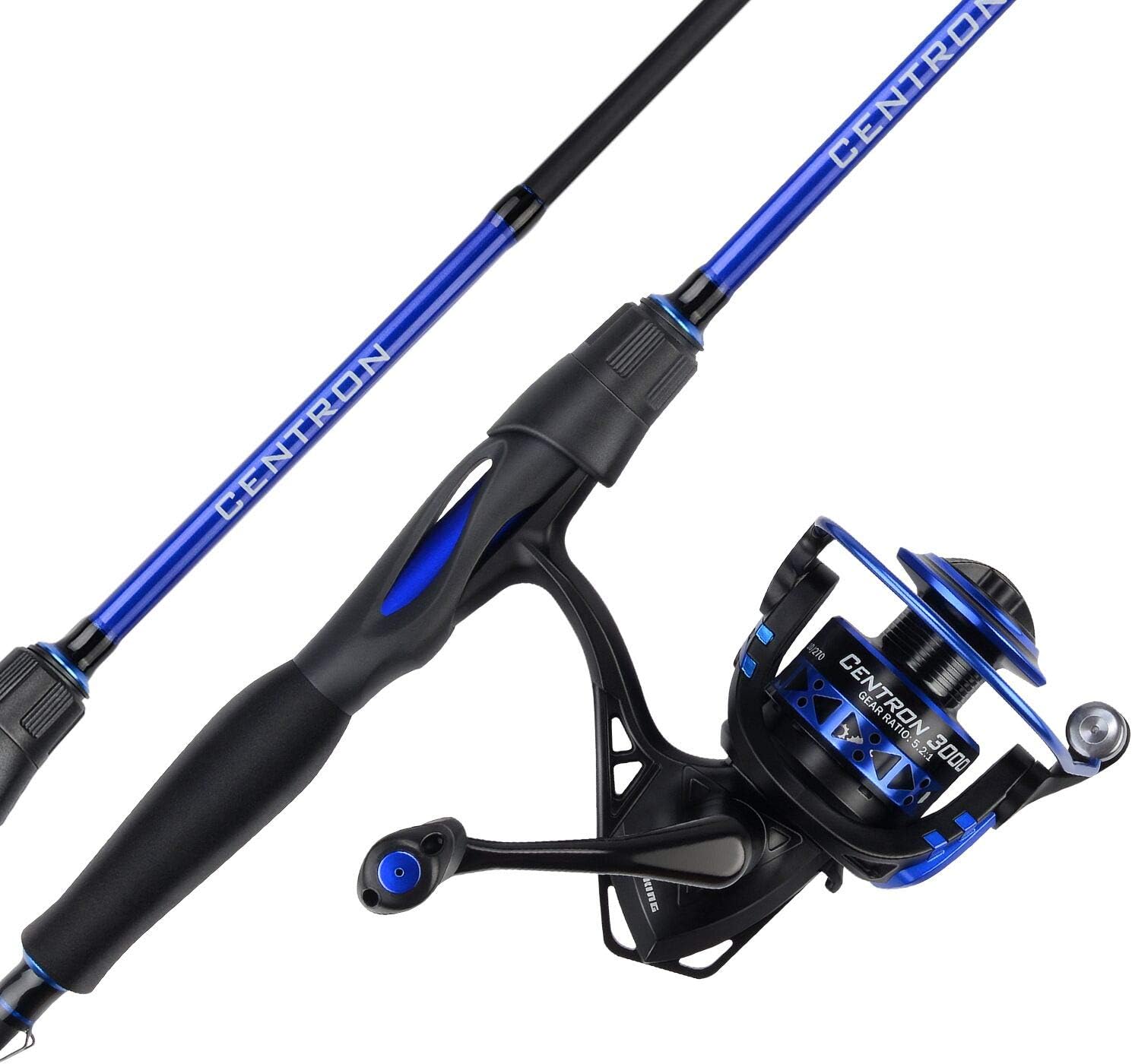 KastKing Centron Fishing Rod and Reel Combo, Baitcaster & Spinning Combo