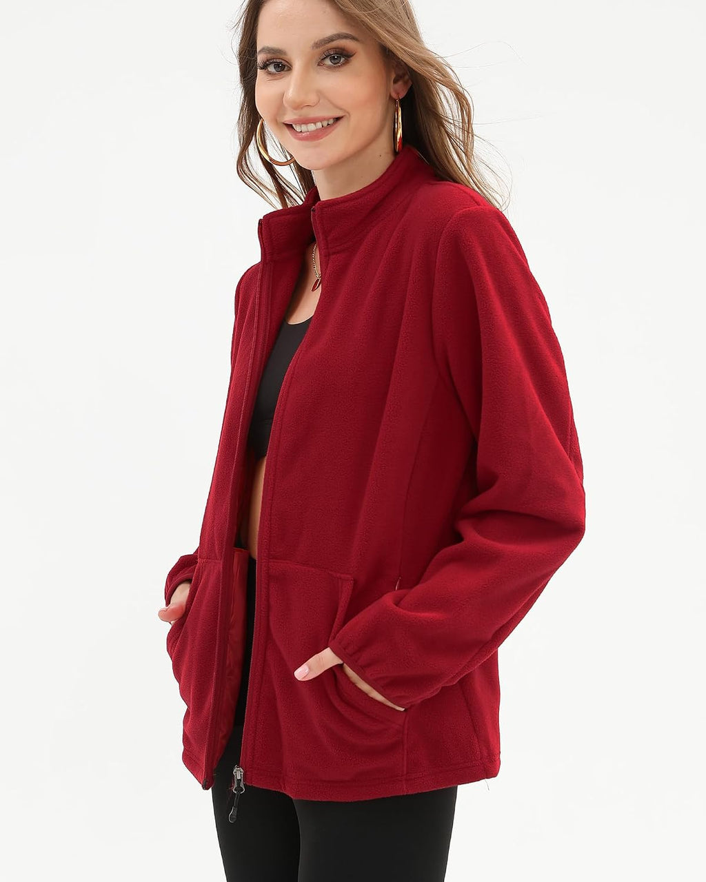 Argstar Women's Fleece Jacket 6 Pockets (XS-2XL)