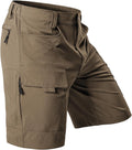 Hiauspor Men's Hiking Cargo Shorts: Quick Dry Lightweight with 6 Pockets