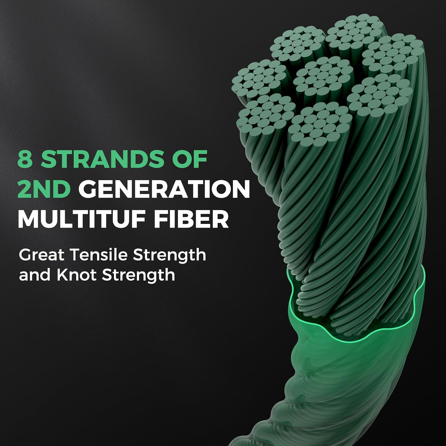 KastKing Destron Braided Fishing Line, Ultra-Thin Diameter & High Strength