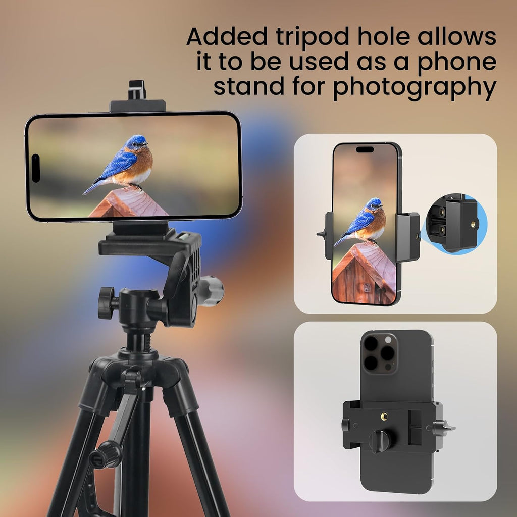 GOSKY Spotting Scope Phone Adapter for Binoculars & Monoculars