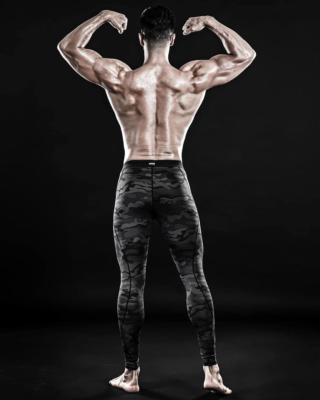 DRSKIN Men’s Compression Pants (5/4/3 Pack) Quick Dry Tights Leggings Sports Baselayer Running Gym Workout