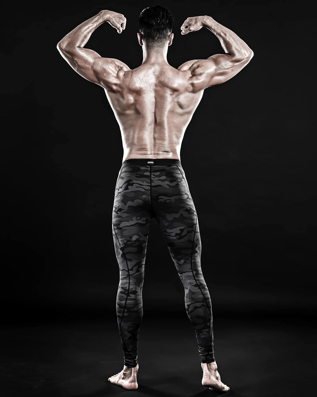DRSKIN Men’s Compression Pants (5/4/3 Pack) Quick Dry Tights Leggings Sports Baselayer Running Gym Workout