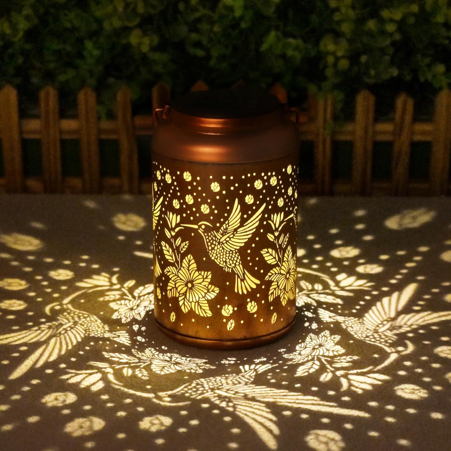 Cawalap Birthday Day Gifts for Women, Solar Lanterns Outdoor Waterproof