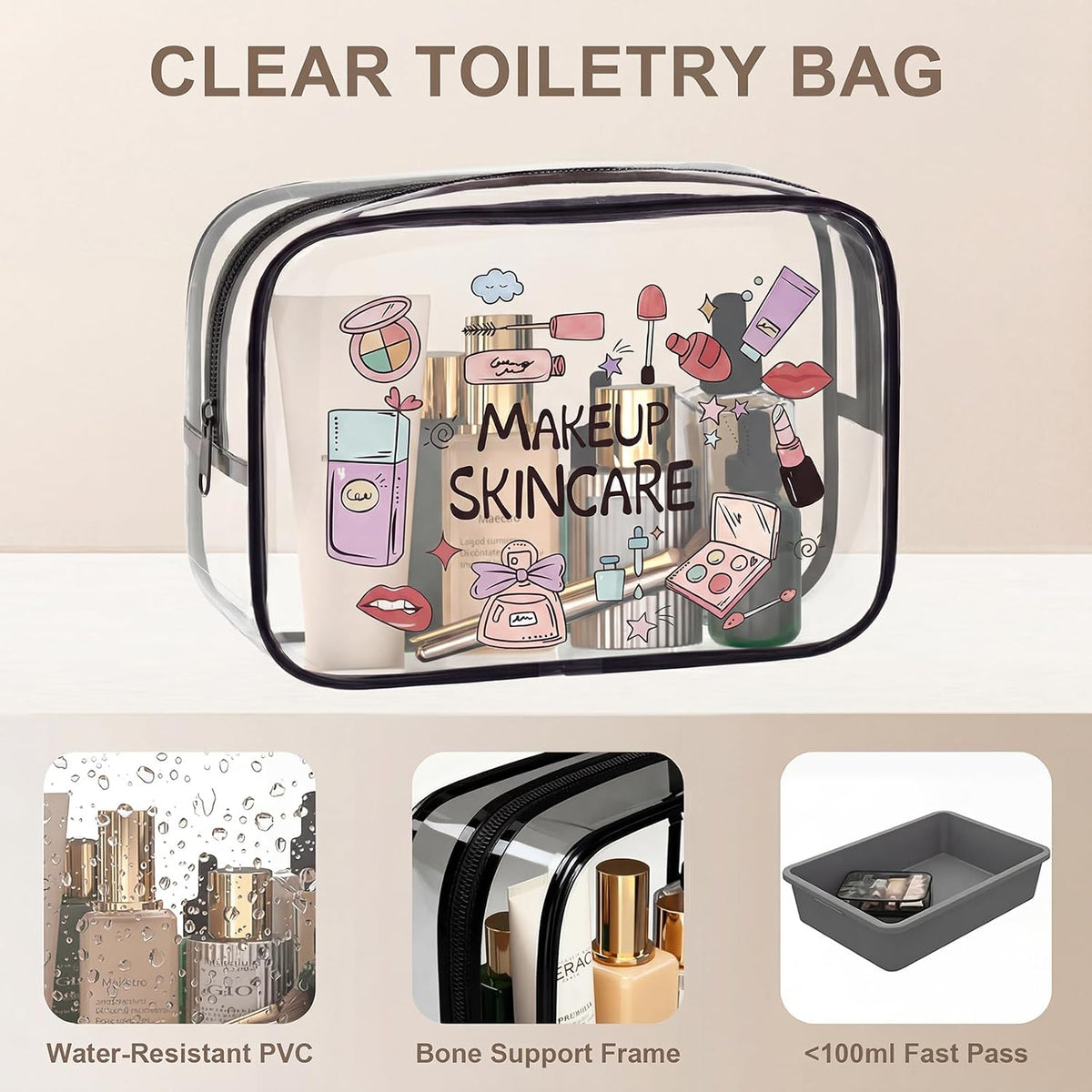8 Set Packing Cubes for Travel, Durable Luggage Packing Organizers, Carry-On Accessories, TSA Approved See-Through Cubes, Space-Saving Storage Bags, Gifts for Women (Forest Greenery)