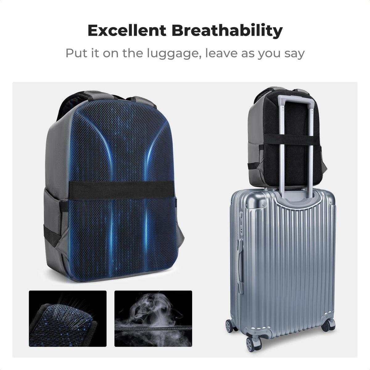 K&F CONCEPT Camera Backpack, DSLR/SLR/Mirrorless Photography Camera Bag