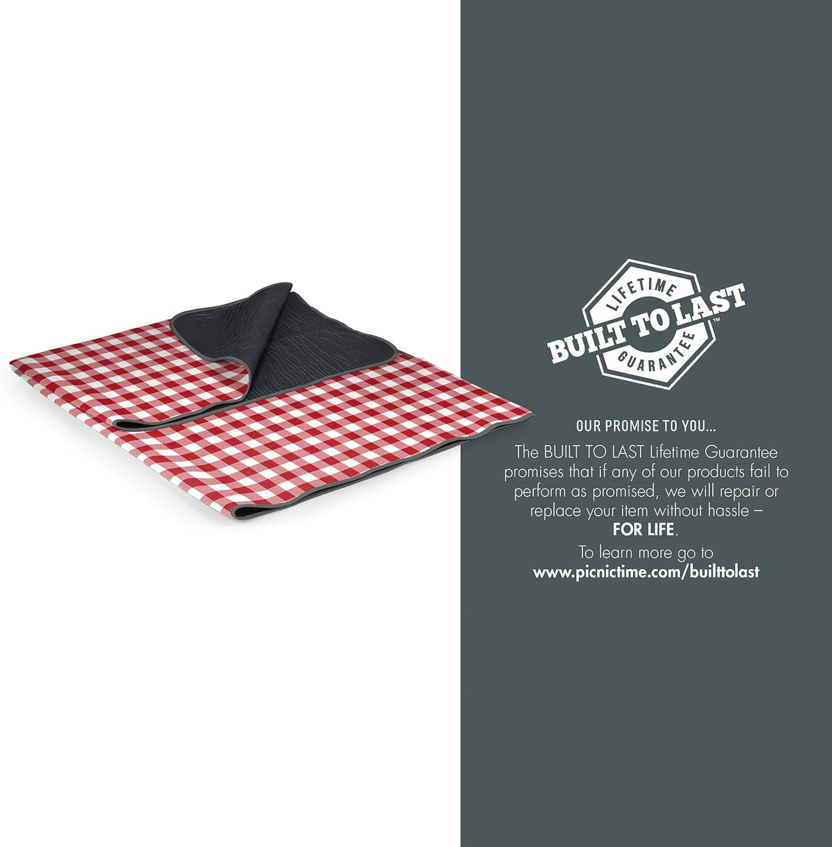 ONIVA - a Picnic Time brand Blanket Tote Outdoor Picnic Blanket, Beach Blanket, Camping Blanket 59x51 inches