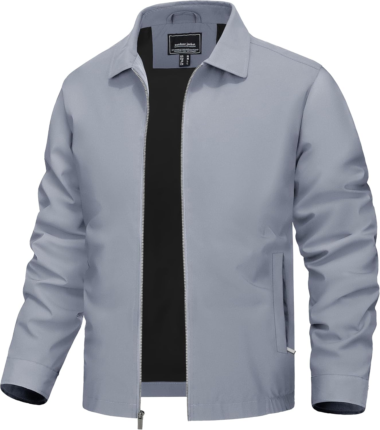 TACVASEN Men's Lightweight Jacket Fall Water-repellent Windbreaker Jackets