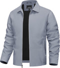 TACVASEN Men's Lightweight Jacket Fall Water-repellent Windbreaker Jackets