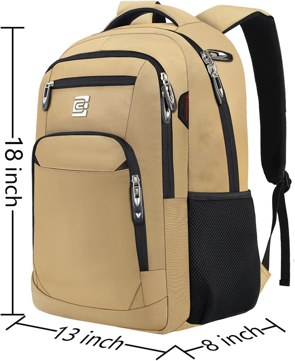 Volher Laptop Backpack,Business Travel Anti Theft Slim College Backpack