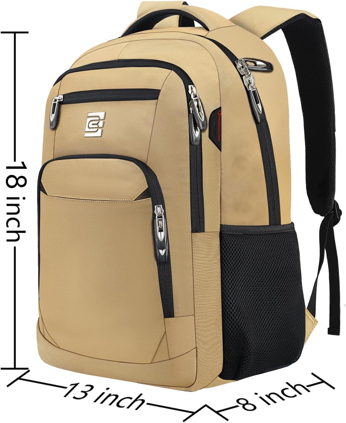 Volher Laptop Backpack,Business Travel Anti Theft Slim College Backpack