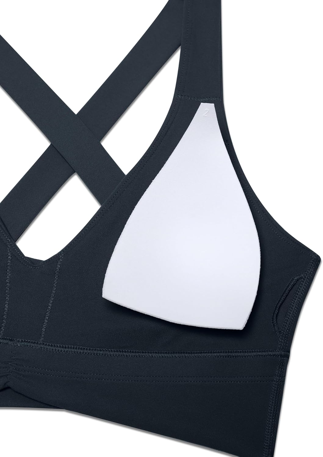 CRZ YOGA Butterluxe Ruched V Neck Sports Bra