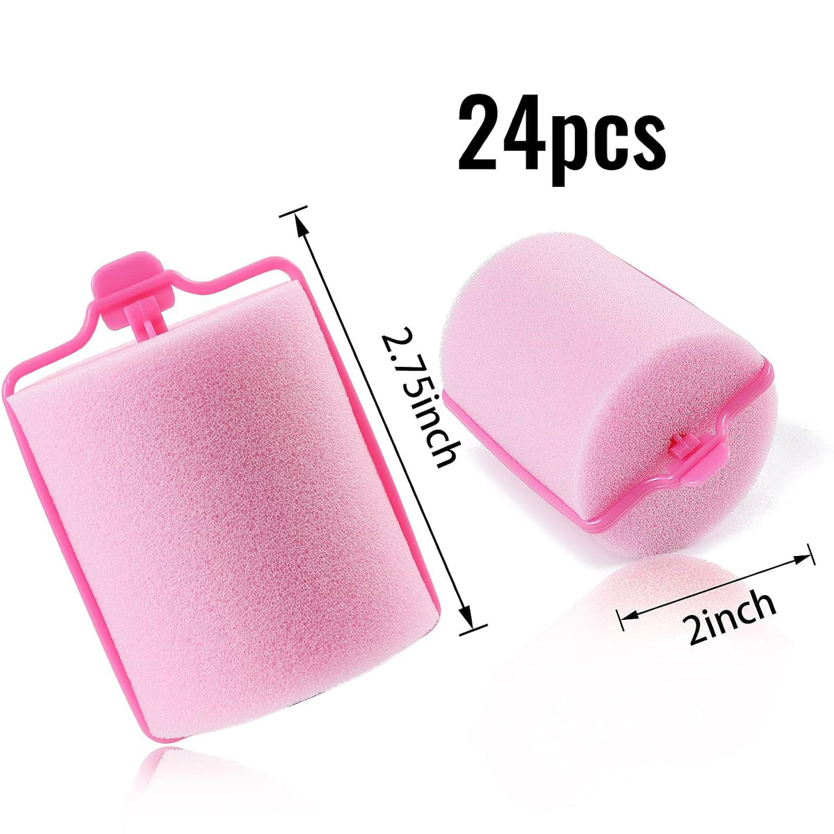 Jumbo Foam Sponge Hair Roller Soft Sleeping rollers Curvy Wavy Hairstyle