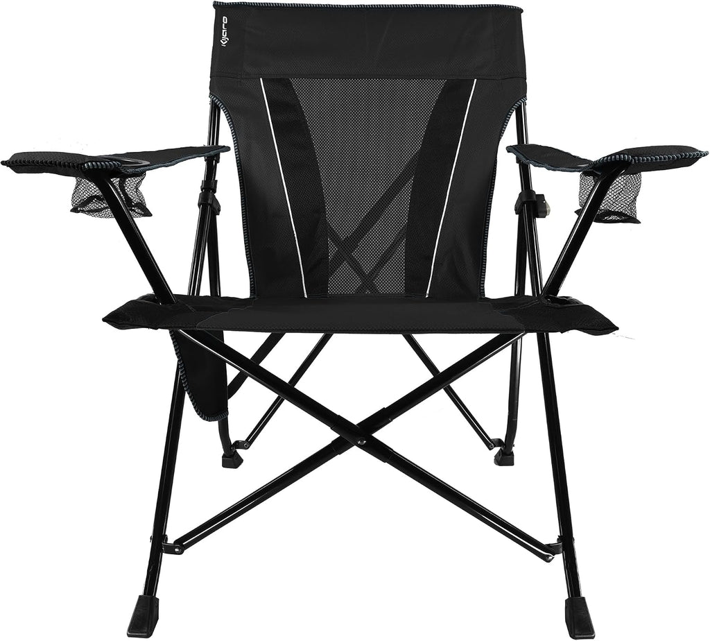 Kijaro Dual Lock XXL Chair - Standing Frame - Vik Black