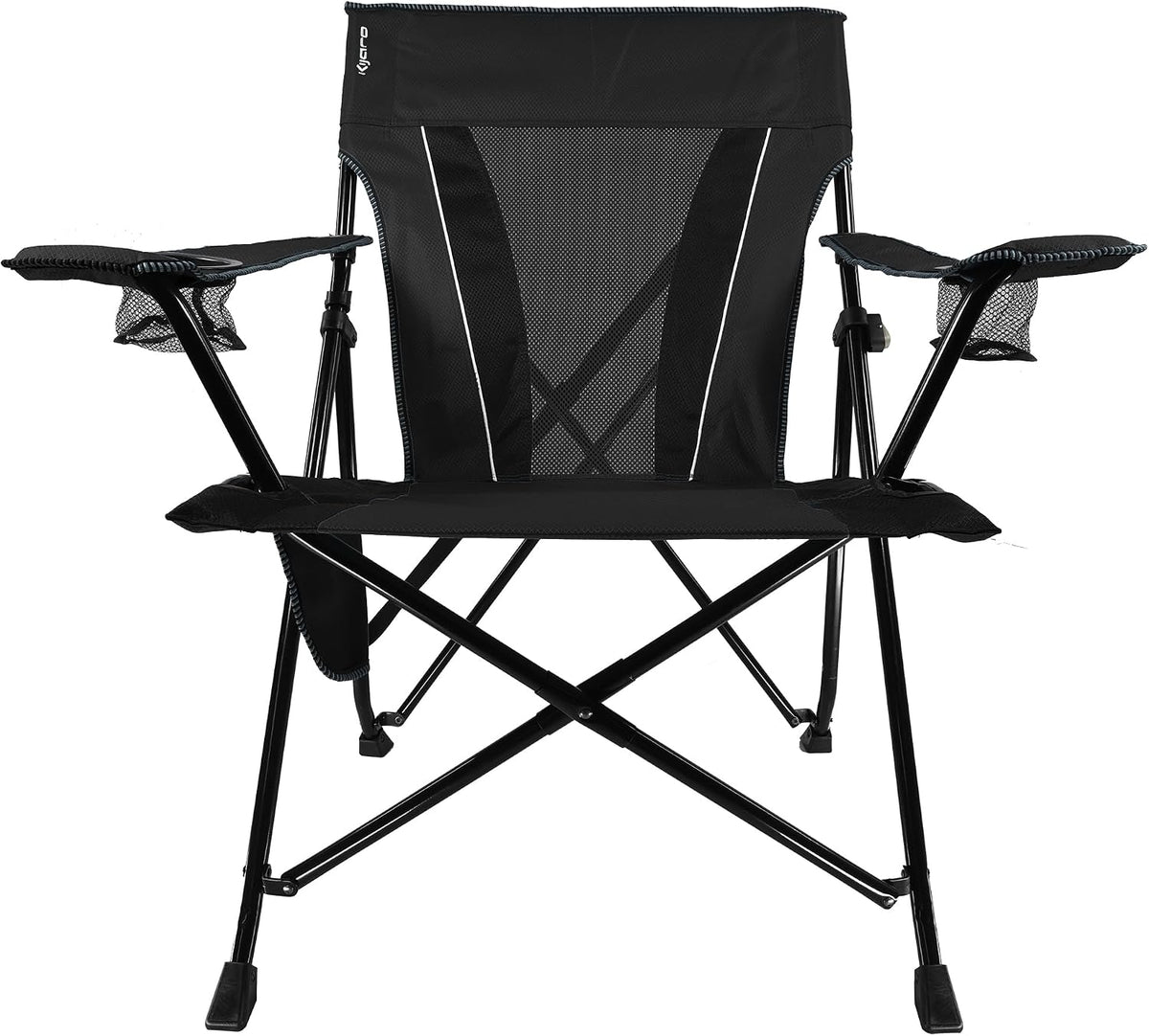Kijaro Dual Lock XXL Chair - Standing Frame - Vik Black