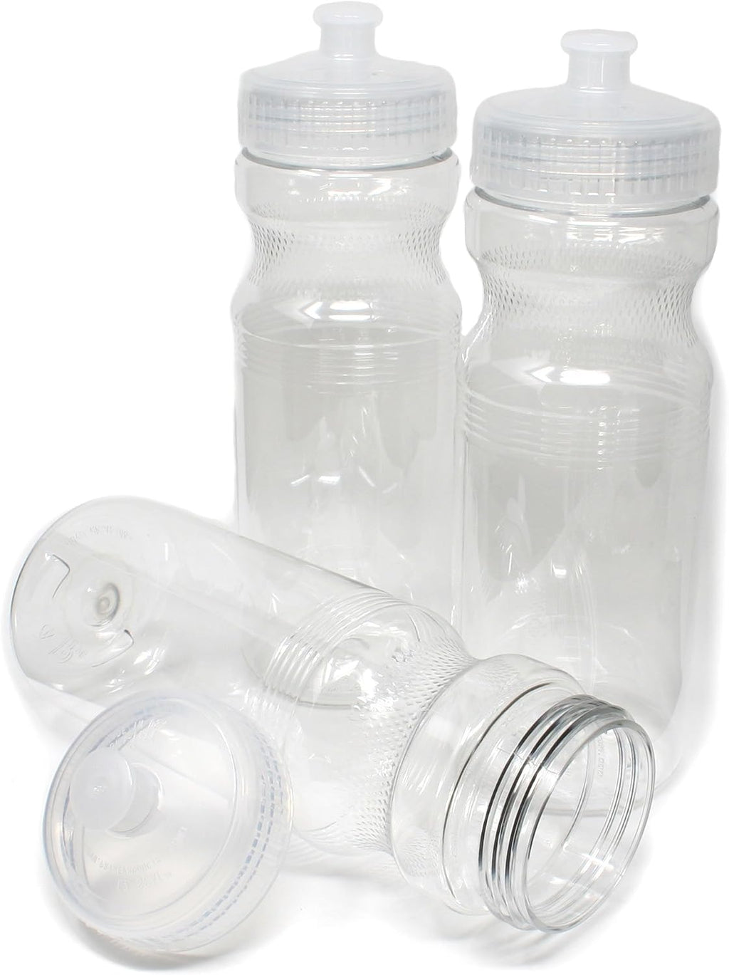 Rolling Sands BPA-Free 24 Ounce Water Bottles, 3 Pack, Made in USA