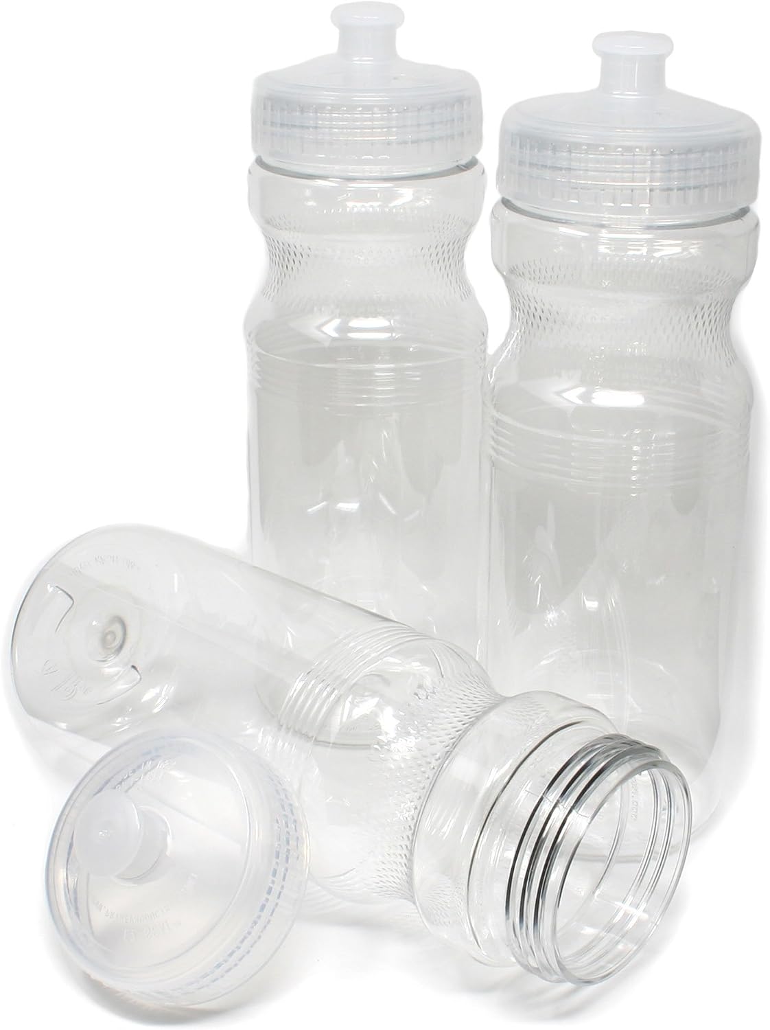 Rolling Sands BPA-Free 24 Ounce Water Bottles, 3 Pack, Made in USA