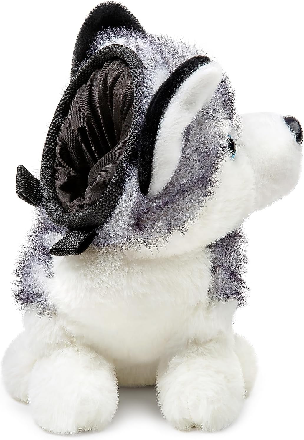 Funny Husky Rock Climbing Chalk Bag, Fun Animal Plush Chalk Bag for for Indoor & Outdoor Climbing for Climbers
