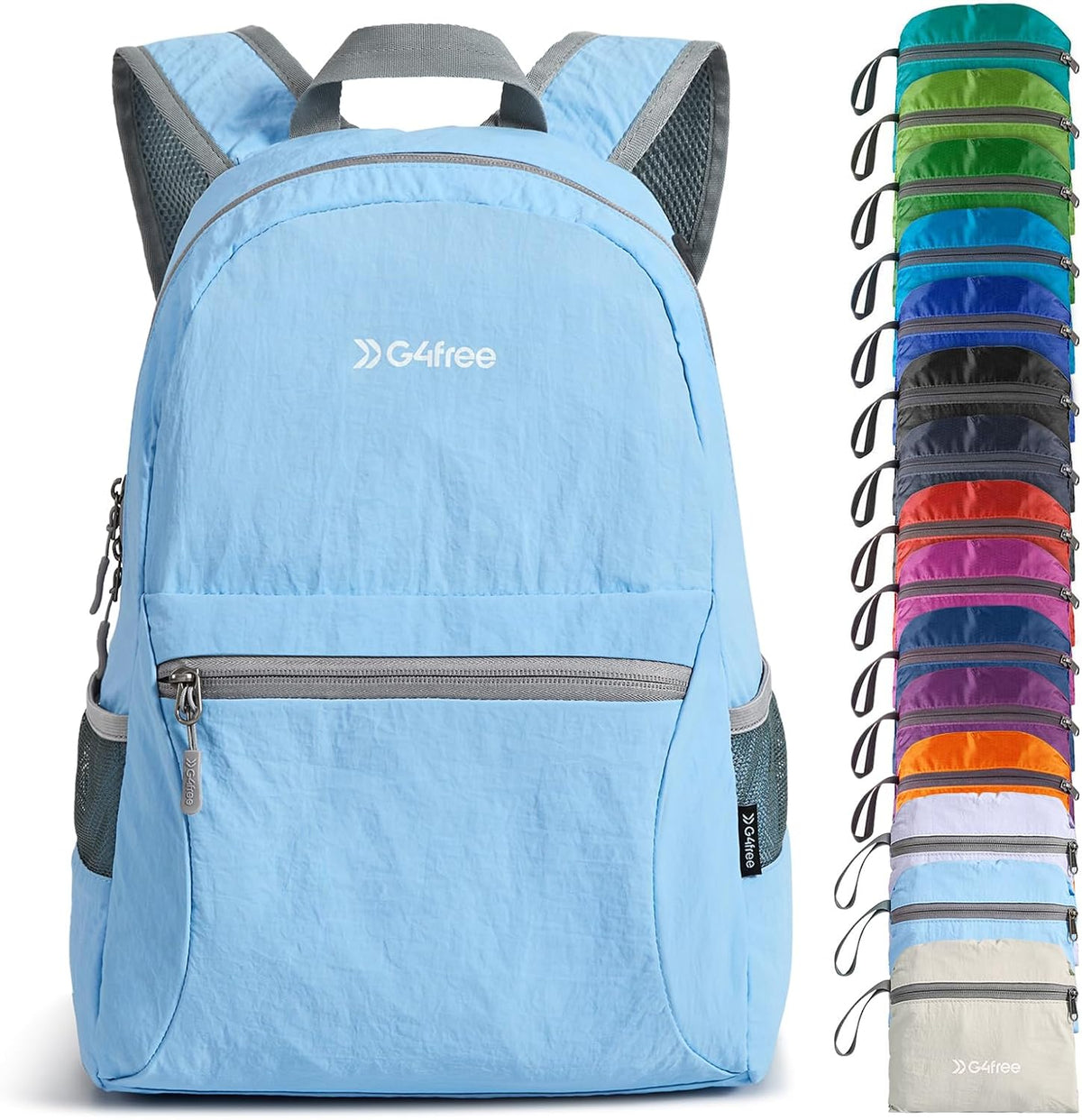 G4Free 20L Small Packable Travel Hiking Backpack for Men Women