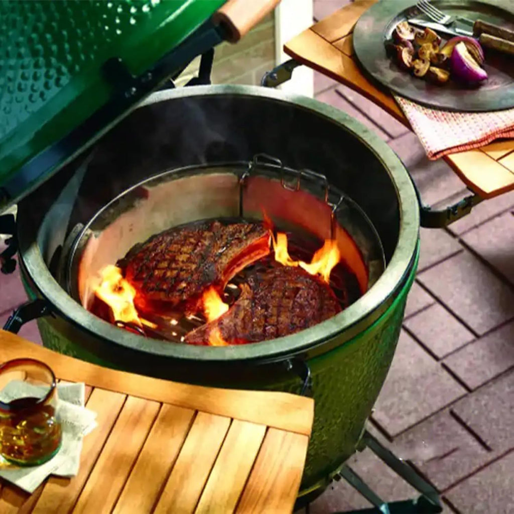 17" Heavy Cast Iron Fire Grate, Charcoal Grates Bottom Plate for Weber 22" Kettle, One-Touch, Master Touch, Bar-B-Kettle, Performer, BGE, Big Green Egg XL Charcoal Grill