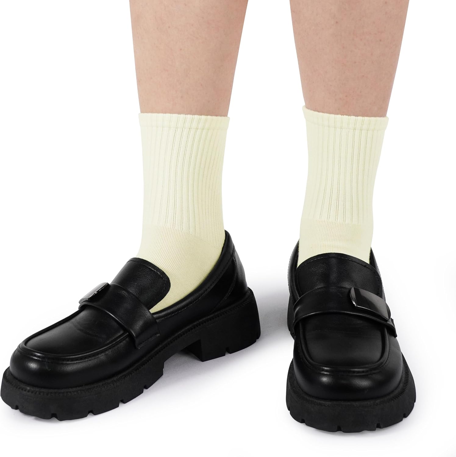 BomKinta Women Calf Socks Athletic Crew Sock