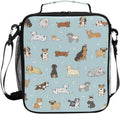 Cute Dog Lunch Box Insulated Lunch Bag Cooler Tote Bag