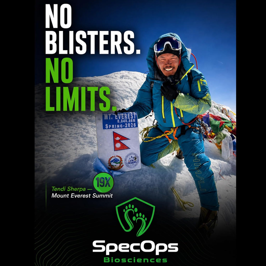 SpecOps Biosciences 60 Strips Thin Athletic Moleskin | Hiking & Running