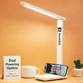 R RUCKERCO Led Desk Lamp Dimmable Desk Light Reading Lamp 3 Lighting Modes, Eye Protection Accessories, Study Desk Lamp Equipped USB Charger Suitable for Home Office is for Gift Giving